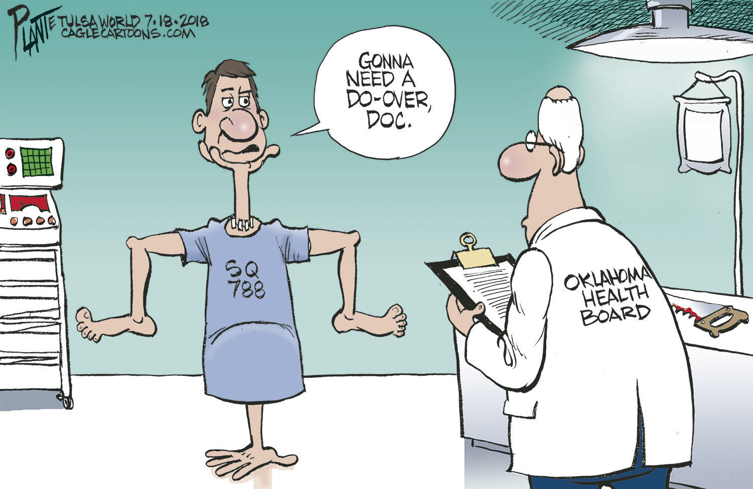 Bruce Plante Cartoon: Oklahoma Do-over